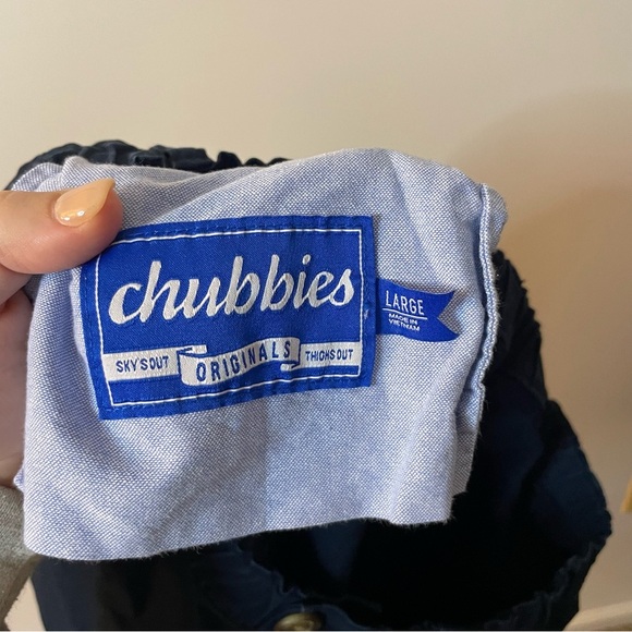 Chubbies Men’s Navy Blue Shorts large - Picture 7 of 7